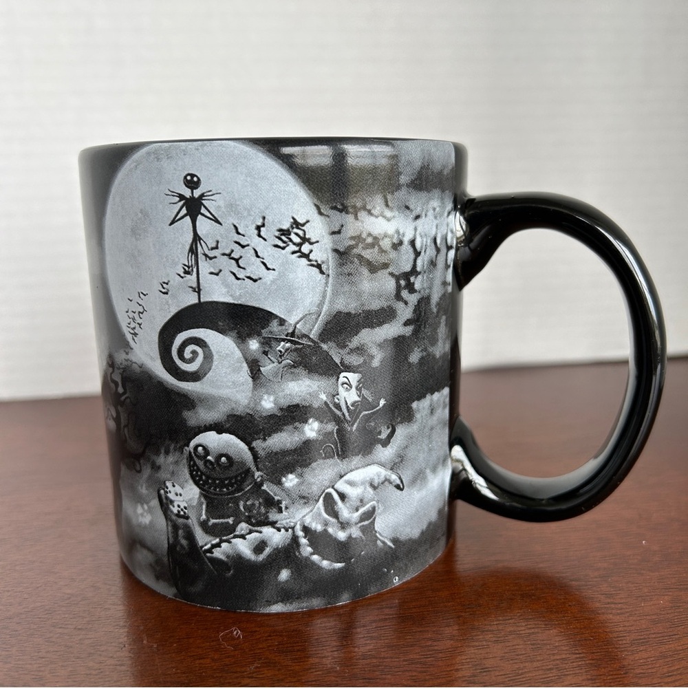 Disney Nightmare Before Christmas Jack Skellington Oogie Boogie Ceramic Mug - Picture 2 of 9